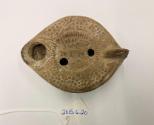 Oil lamp with possible Christian iconography