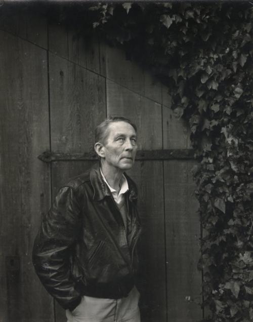 Portrait of poet Robinson Jeffers, Carmel, California