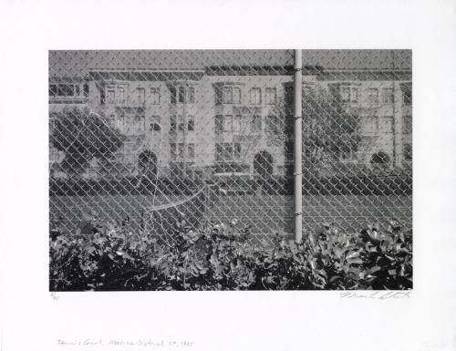 Tennis Court, Marina District, SF