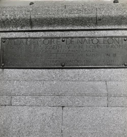 Last monument of Napoleon I, Ajaccio, Corsica