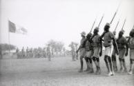 General Charles de Gaulle in El Fasher, in the army of the British Governor of Darfur Province, Free French troops on their way across Africa from Cameroon, Sudan