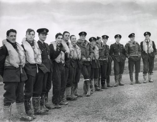 Hurricane pilots of No. 601 (City of London) Squadron, Exeter