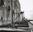 Workers on cargo ship