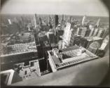 Bird’s eye view of Chicago loop