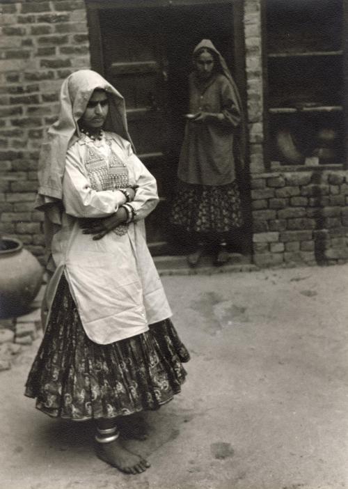 Hindu Woman with Silver Jewelry, New Delhi, India