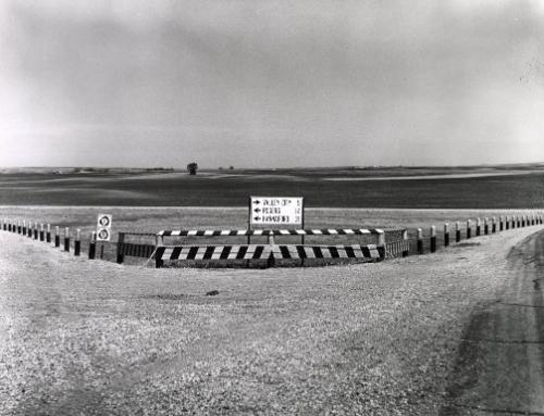 Highway intersection, near Fargo, North Dakota