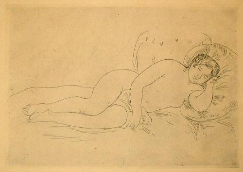 Femme Nue Coucheé