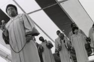 Gospel Tent, Jazz Fest, New Orleans, LO, from the series, "JazzFest"