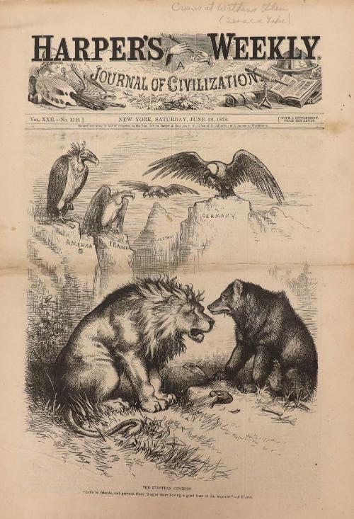 The European Congress, from "Harper's Weekly"
