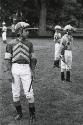 Jockeys in Paddock, Saratoga Springs, NY, from the series "Racing Days"
