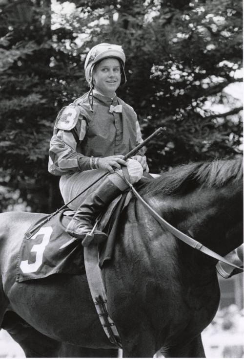 Julie Krone, Monmouth Park, from the series "Racing Days"