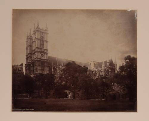 Westminster Abbey from Dean's Garden