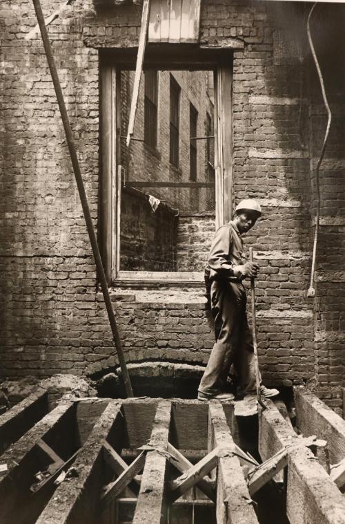 Beekman Street subbasement, from the series "The Destruction of Lower Manhattan"