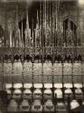 Choir seating in the interior of the Barcelona Cathedral