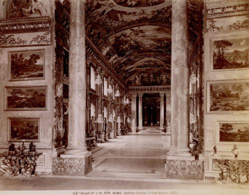 Roma - Galleria Colonna. Il Gran Salone.