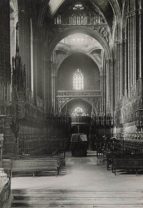 Interior of the Barcelona Cathedral