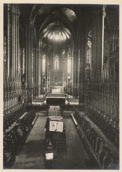 Interior of the Barcelona Cathedral