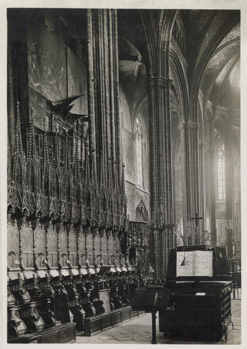 Interior of the Barcelona Cathedral