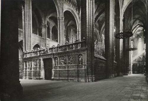 Interior of the Barcelona Cathedral