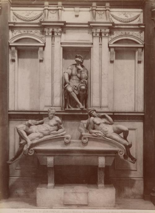 Firenze - Cappelle Medicee. Monumento a Lorenzo di Medici