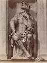 Firenze - Cappelle Medicee. Lorenzo di Medici, statua al suo monumento