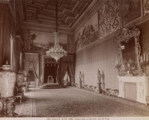 Roma - Palazzo Reale del Quirinale. Sala del Trono