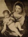 La Vierge at l'Enfant - Tiziano