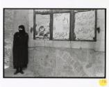 Bedouin Woman Standing Next to Stone Wall, Jerusalem, Israel