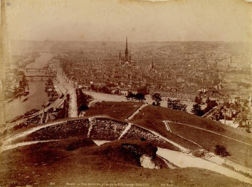 Rouen - Vue Générale prise de la Cote Sainte-Catherine