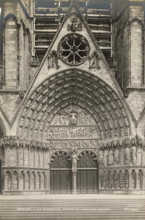 Bourges. - La Cathédrale, Portail du Jugement dernier