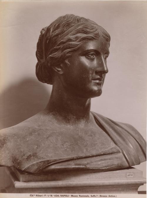 Napoli - Museo Nazionale. Saffo (Bronzo Antico)