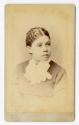 Portrait of a woman with wavy hair