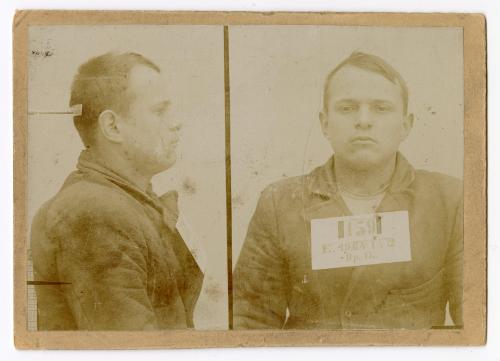 Mugshot of a man
