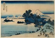 Shichirigahama in Sagami Province, from the series, Thirty-six Views of Mount Fuji