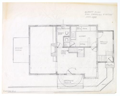 Gilbert Road, Mrs. Charles Hudson