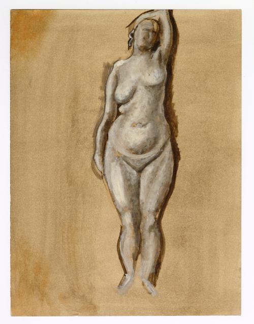 (Standing Nude)