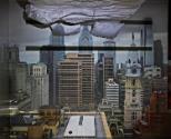 Camera Obscura: View of Philadelphia from Loews Hotel Room #3013 with Upside Down Bed