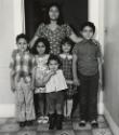 Woman with Five Children in Doorway, Buffalo, NY, from the "Lower West Side Revisited" series