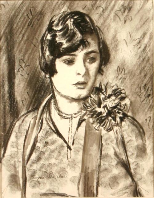 Woman with a Corsage