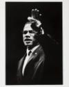 Malcolm X at Rally, Chicago, Illinois, from the series “Chicago Muslim Story”