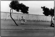 Dakar Roadside with Figures, Senegal
