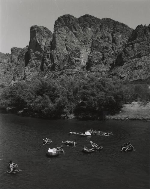 Salt River, Tonto National Forest, Arizona, Memorial Day, 1976