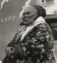 A Lapp woman in the extreme north near Norway, Lapland, Finland, 1936