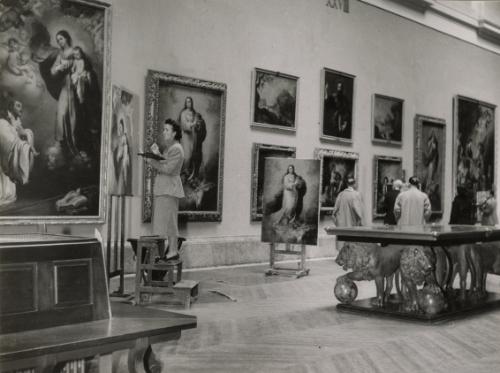 One of the most magnificent art museums in Europe is the Prado, Madrid, Spain, 1949