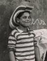 Shoeshine boy, Italy, 1953