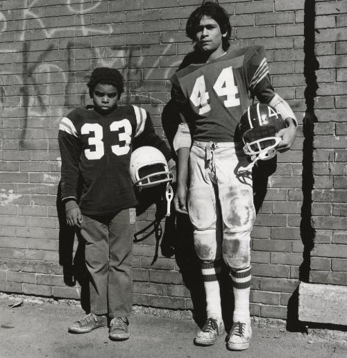 Jose Eskelin (The Policeman) or Football Players, Buffalo, NY, 1972 / 1985 / 1992 / 2002