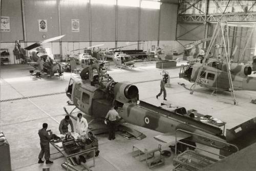 Iran's Airforce consists of 340 planes and 100,000 men. According to the last report of the U.S. military attache in Tehran, it too is inoperational for lack of spare parts and maintenance, Iran, November 1977.