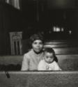 Round-faced Mother & Boy in Church, Buffalo, NY, 1974 / 1985 / 1992