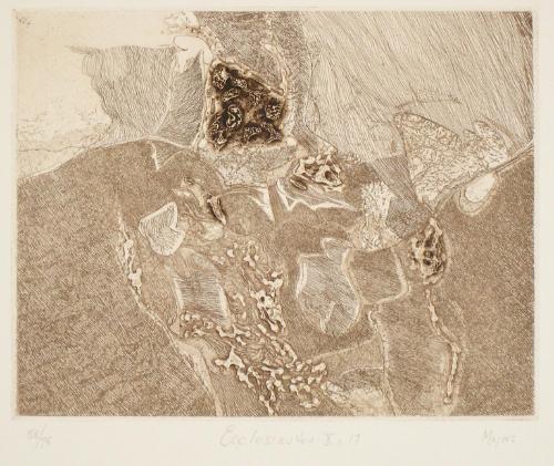 Ecclesiastes X:17, from the series "Etchings from Ecclesiastes"