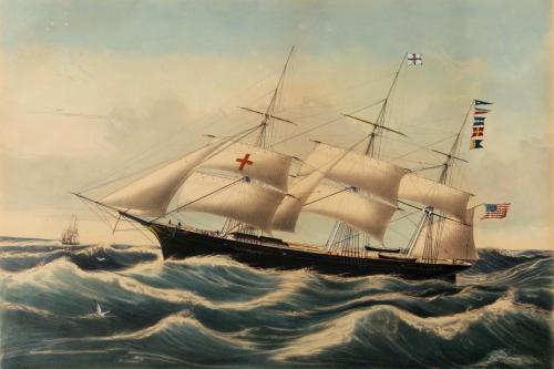 The Celebrated Clipper Ship "Dreadnought"